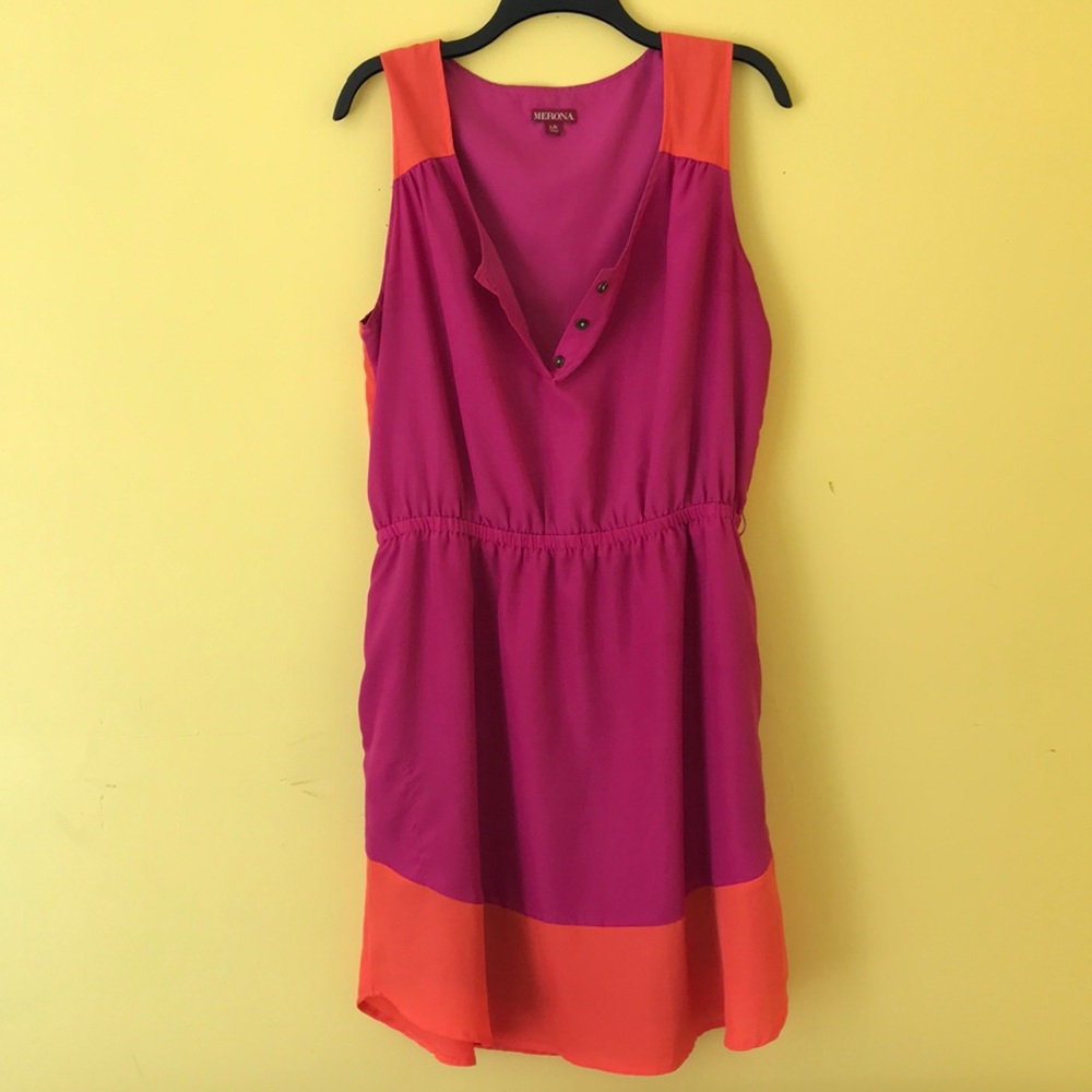 Color block dress